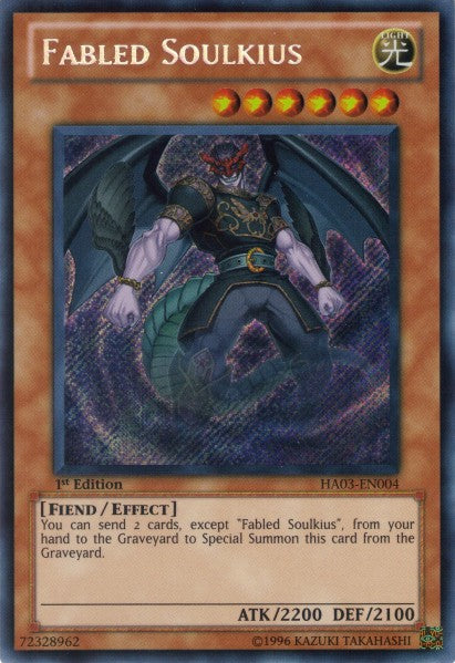 Fabled Soulkius [HA03-EN004] Secret Rare