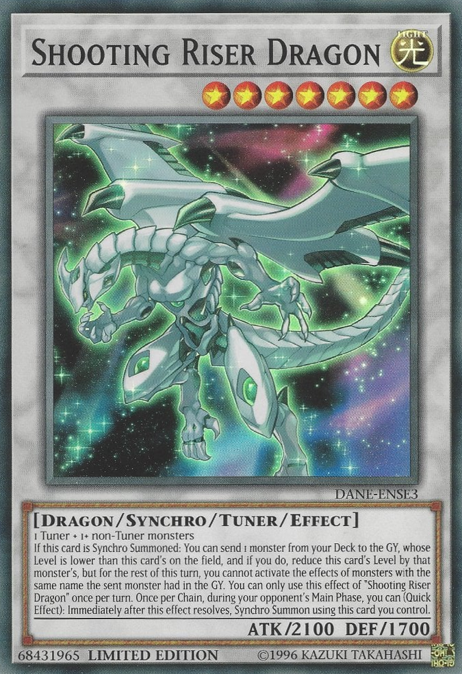 Shooting Riser Dragon [DANE-ENSE3] Super Rare