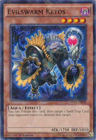 Evilswarm Ketos [BP03-EN098] Shatterfoil Rare