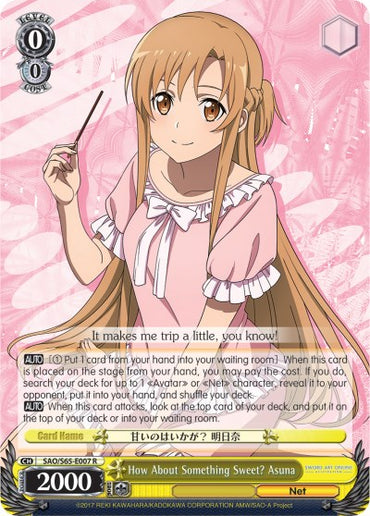 How About Something Sweet? Asuna (SAO/S65-E007 R) [Sword Art Online -Alicization-]