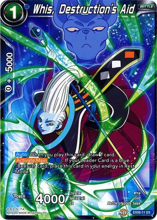 Whis, Destruction's Aid (EX06-11) [Special Anniversary Set]