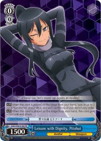 Leisure with Dignity, Pitohui (GGO/S59-E104 PR) (Promo) [Gun Gale Online]