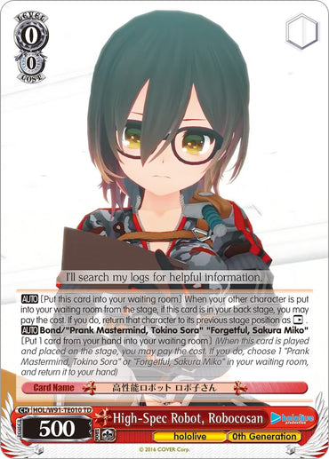High-Spec Robot, Robocosan (HOL/W91-TE010 TD) [hololive production]
