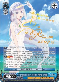 Tropical Life in Another World, Emilia (RZ/S55-E059SP SP) [Re:ZERO Vol.2]
