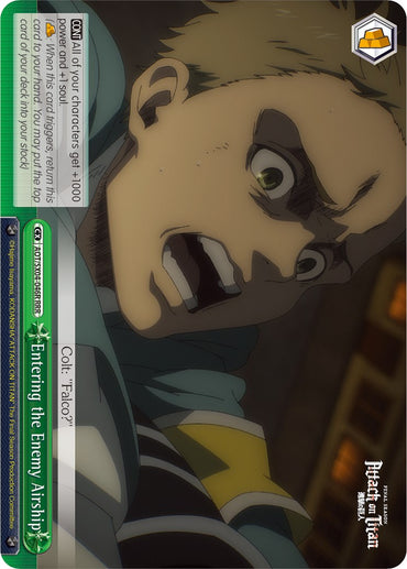 Entering the Enemy Airship (Foil) [Attack On Titan: Final Season]