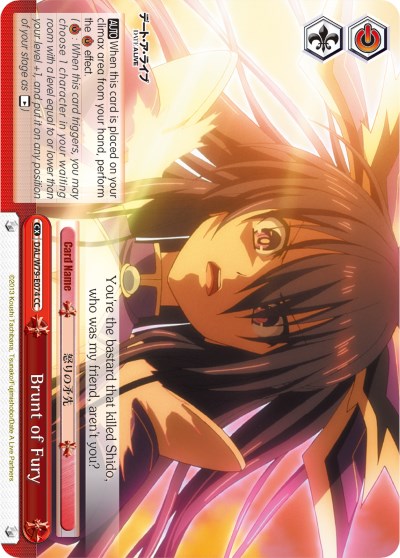 Brunt of Fury (DAL/W79-E074 CC) [Date A Live]
