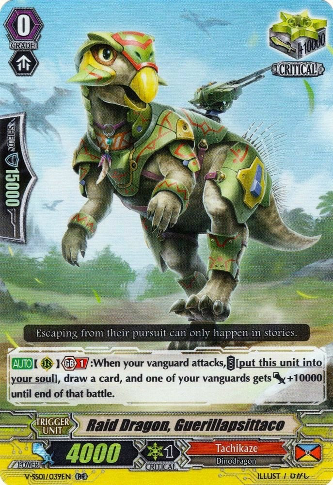 Raid Dragon, Guerrillapsittaco (V-SS01/039EN) [Premium Collection 2019]