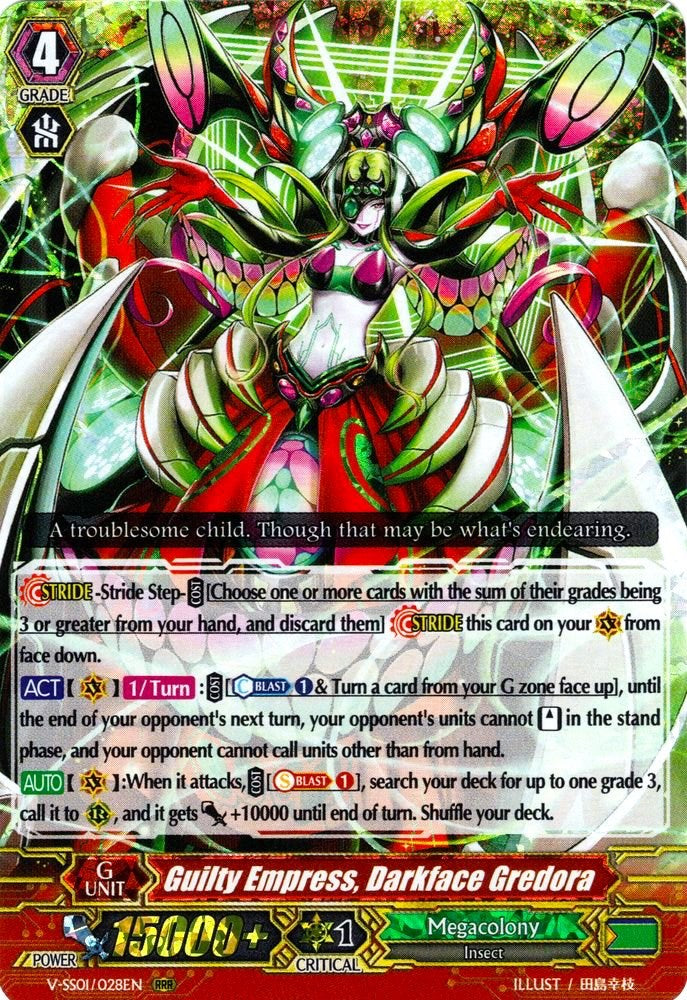 Guilty Empress, Darkface Gredora (V-SS01/028EN) [Premium Collection 2019]