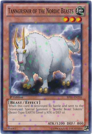 Tanngrisnir of the Nordic Beasts [BP01-EN216] Starfoil Rare