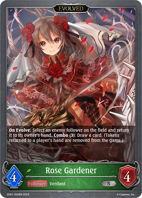 Rose Gardener (SD01-004EN) [Regal Fairy Princess]