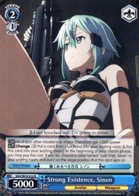 Strong Existence, Sinon (SAO/SE23-E22 R) [Sword Art Online II]