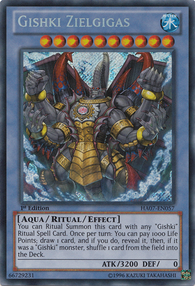 Gishki Zielgigas [HA07-EN057] Secret Rare