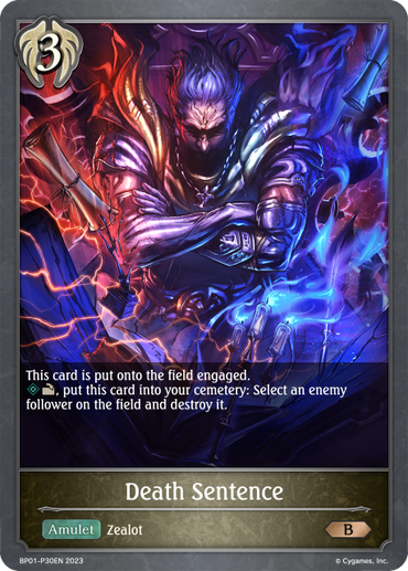 Death Sentence (BP01-P30EN) [Advent of Genesis]