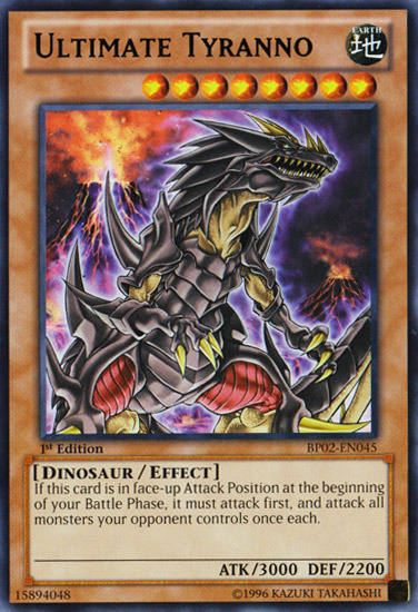 Ultimate Tyranno [BP02-EN045] Rare