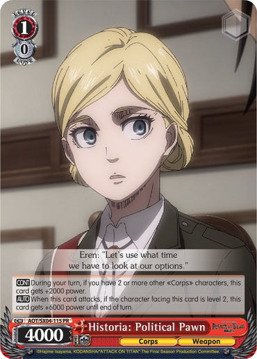 Historia: Political Pawn [Attack On Titan: Final Season]
