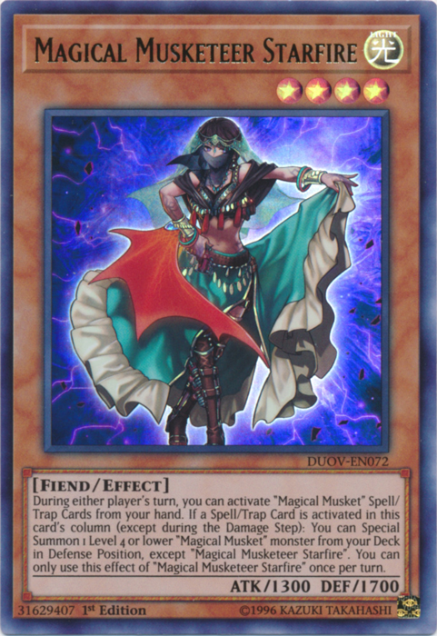 Magical Musketeer Starfire [DUOV-EN072] Ultra Rare