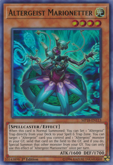 Altergeist Marionetter [MP18-EN113] Ultra Rare