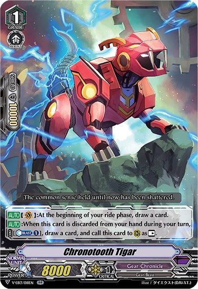 Chronotooth Tigar (V-EB13/018EN) [The Astral Force]