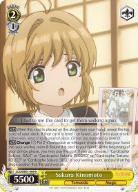 Sakura Kinomoto (CCS/WX01-009 R) [Cardcaptor Sakura: Clear Card]
