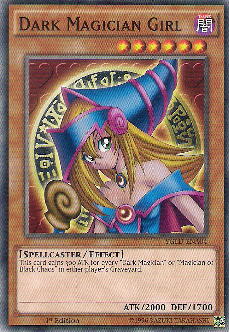 Dark Magician Girl [YGLD-ENA04] Common