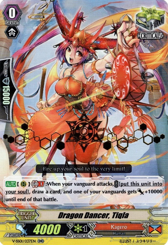 Dragon Dancer, Tiqla (Hot Stamped) (V-SS01/037EN) [Premium Collection 2019]