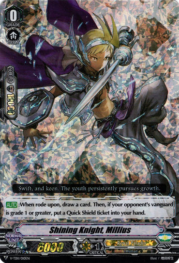 Shining Knight, Millius (Parallel Foil) (V-TD11/010EN) [Altmile]