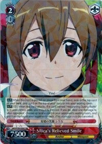 Silica's Relieved Smile (SAO/S26-E042 RR) [Sword Art Online Vol.2]