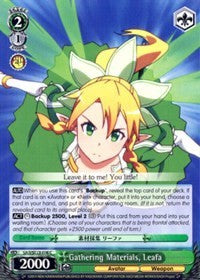 Gathering Materials, Leafa (SAO/SE23-E06 C) [Sword Art Online II]