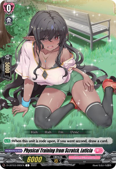 Physical Training from Scratch, Luticia (D-LBT03/095EN) [Lyrical Monasterio: Summertime Memories!]