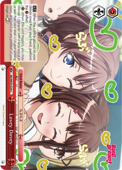 Lovey Dovey (BD/WE35-E24 C) [Poppin'Party x Roselia]