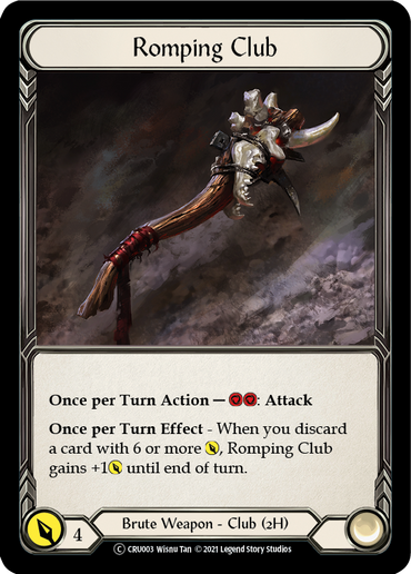 Romping Club [U-CRU003-RF] (Crucible of War Unlimited)  Unlimited Rainbow Foil