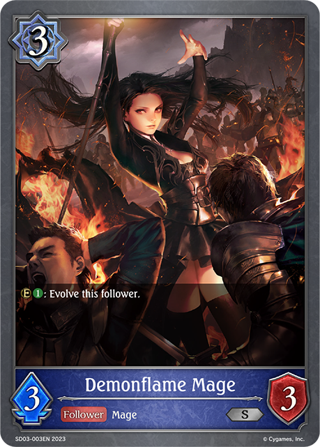 Demonflame Mage (SD03-003EN) [Mysteries of Conjuration]