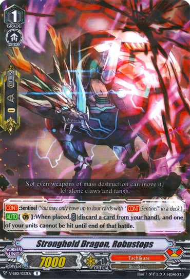 Stronghold Dragon, Robustops (V-EB01/023EN) [The Destructive Roar]