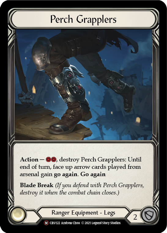 Perch Grapplers [U-CRU122-RF] (Crucible of War Unlimited)  Unlimited Rainbow Foil