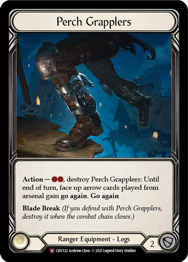 Perch Grapplers [U-CRU122-RF] (Crucible of War Unlimited)  Unlimited Rainbow Foil