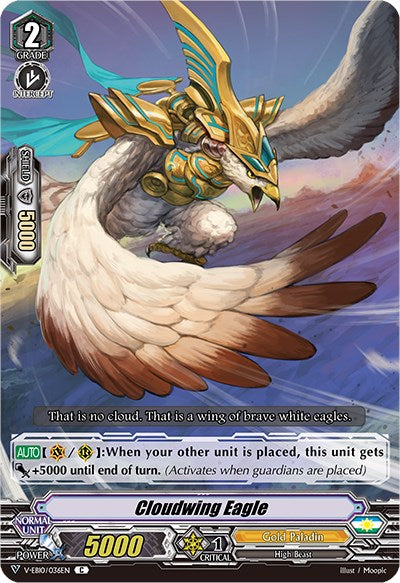 Cloudwing Eagle (V-EB10/036EN) [The Mysterious Fortune]