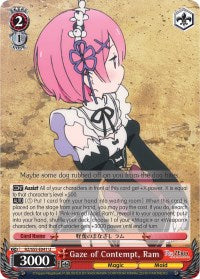 Gaze of Contempt, Ram (RZ/S55-E041 U) [Re:ZERO Vol.2]