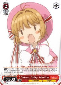Sakura: Spiky Solution (CCS/WX01-T14 TD) [Cardcaptor Sakura: Clear Card]