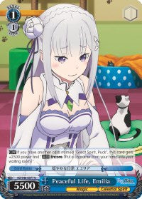 Peaceful Life, Emilia (RZ/S46-E077 U) [Re:ZERO]