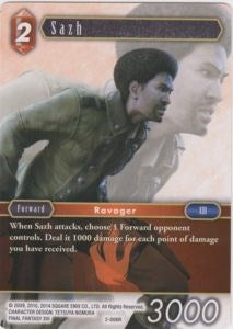 Sazh (Alternate Art) [Opus II Promo Cards]