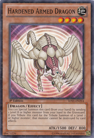 Hardened Armed Dragon [BP01-EN214] Starfoil Rare