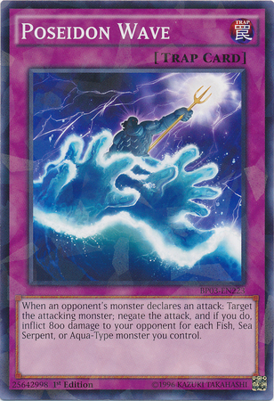 Poseidon Wave [BP03-EN223] Shatterfoil Rare