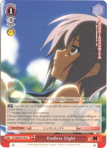 Endless Eight (SY/WE09-E19h) [The Melancholy of Haruhi Suzumiya Extra Booster]