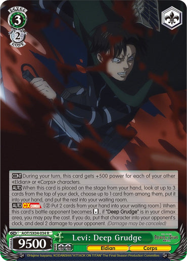 Levi: Deep Grudge [Attack On Titan: Final Season]