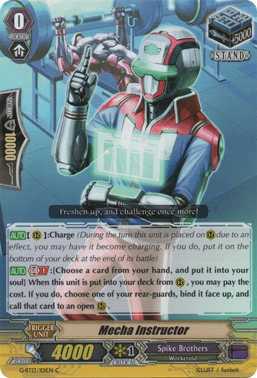 Mecha Instructor (G-BT13/101EN) [Ultimate Stride]