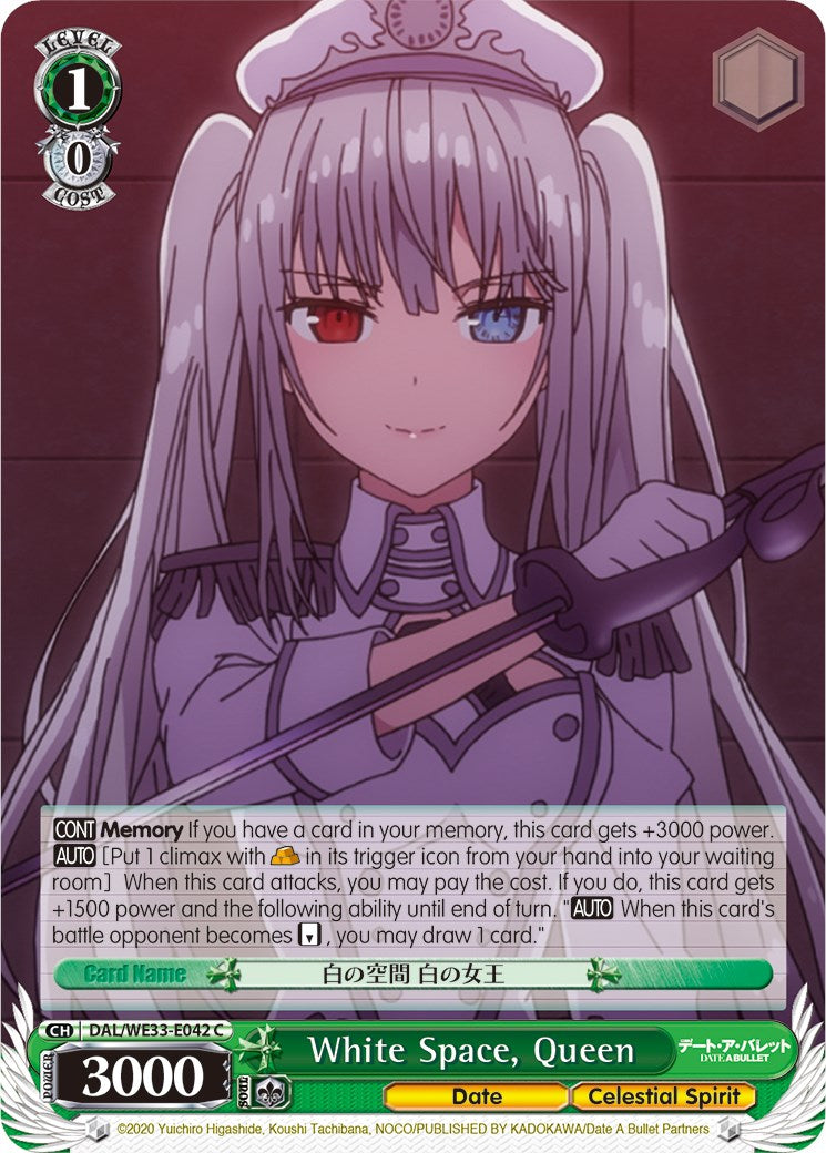 White Space, Queen (DAL/WE33-E042 C) [Date A Bullet]