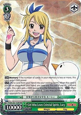 Girl Who Loves Celestial Spirits, Lucy (FT/EN-S02-102R RRR) [Fairy Tail ver.E]