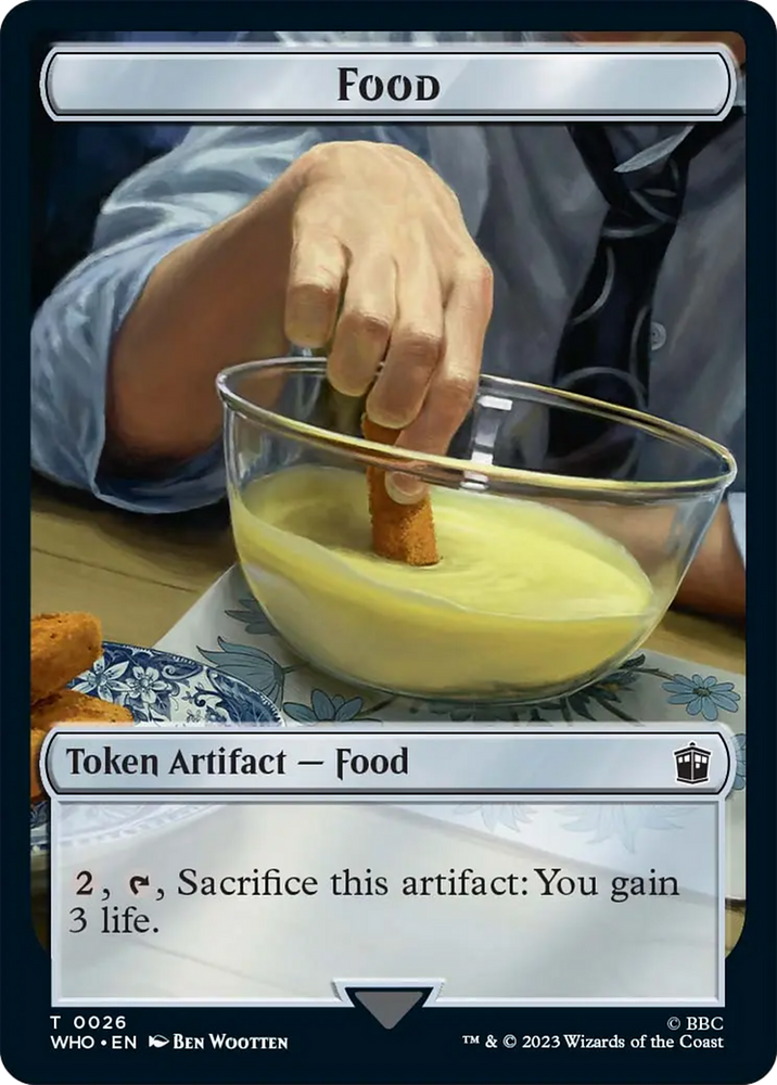 Food Token [Doctor Who Tokens]