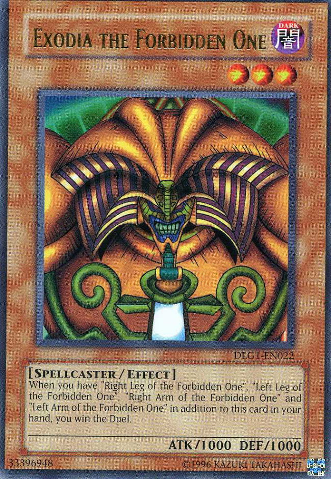 Exodia the Forbidden One [DLG1-EN022] Ultra Rare