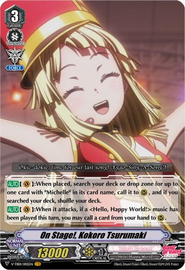 On Stage!, Kokoro Tsurumaki (V-TB01/005EN) [BanG Dream! FILM LIVE]